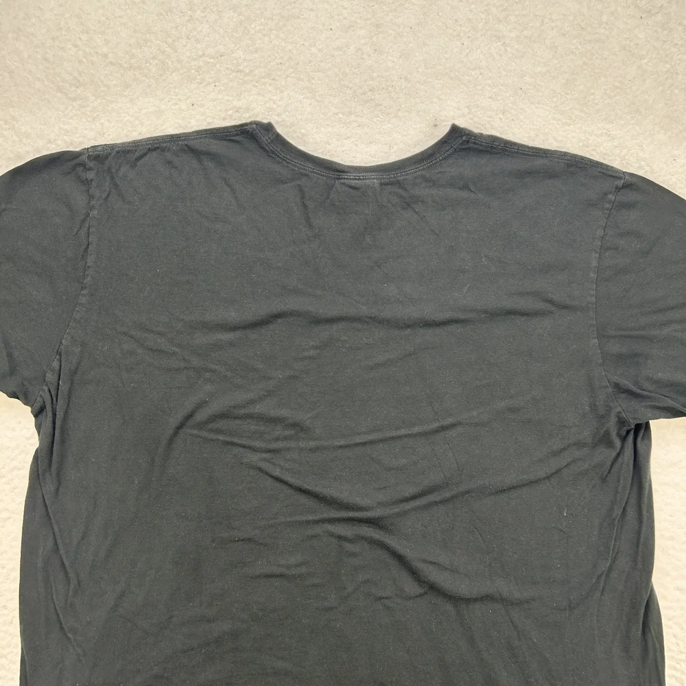 Polo Ralph Lauren Shirt Mens XL Classic Black Red Pony Logo Crewneck Casual Tee